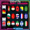 Generisch GLCKSBLATT premium Autoduft Autoparfm Flagge LIBANON