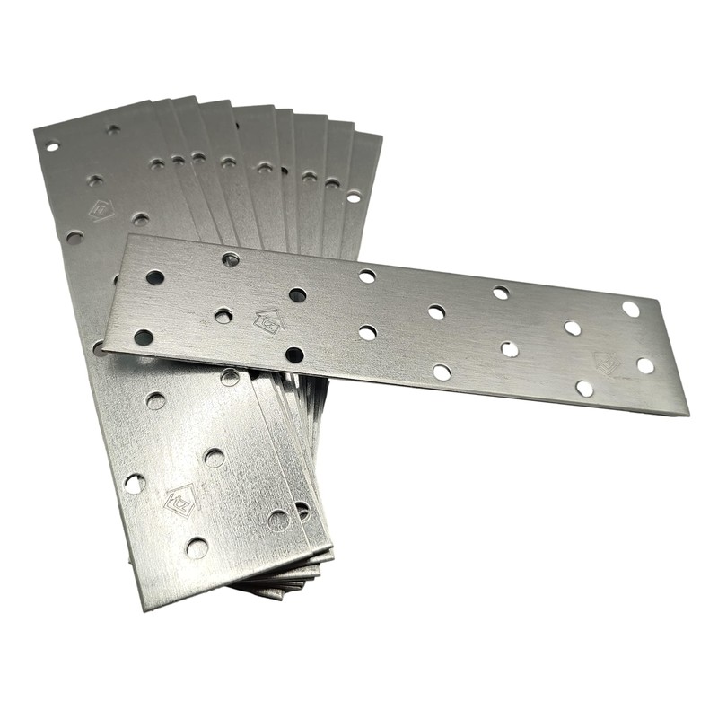 LLB Pack of 10pcs Flat Connecting Joining Plates Repair Connector