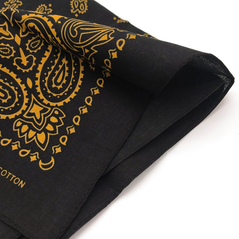 kakatrend Bandana, Paisley, Triangular Width, Adult, 100% Cotton, Fashionable, Handkerchief,