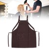 Nail Polish Apron Adjustable Nail Salon Kitchen Bib Aprons Cosmetic