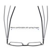 REAVEE 5 Pack Slim Portable Reading Glasses for Men Women,