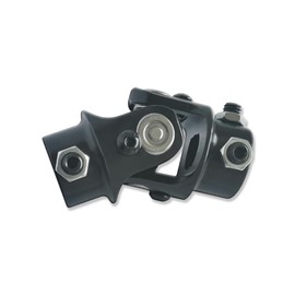 IMOOA Chrome 22" Steering Shaft & Black 3/4" DD x 3/4" DD Universal U Joint Kit