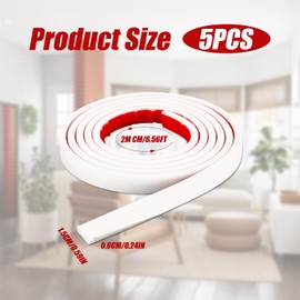 5pcs Window Grid Kit, 32.8ft in Total Self-Adhesive Window Grid Inserts Window Grille Inserts Window Mullions Muntins Peel and Stick Molding for Walls Trim Molding Decoration for Window Frames