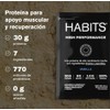 Habits Not Fancy Kitchen High Performance Proteína Vegana Polvo Sobres