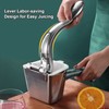 SUCCFLY Lemon Squeezer Stainless Steel, Manual Juicer Citrus Lime Orange