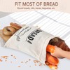 LeCorner Bread Bags for Homemade Bread, Linen Bread Bag Storage,