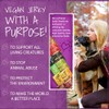 Primal Spirit Vegan Jerky - Most Popular Flavors Pack, 10