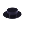 Tomaibaby Pack of 50 Christmas Mini Black Top Hat Mini