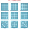 Flytianmy 40Pcs Drawer Dividers, Adjustable Drawer Organizer for Socks, Underwear,