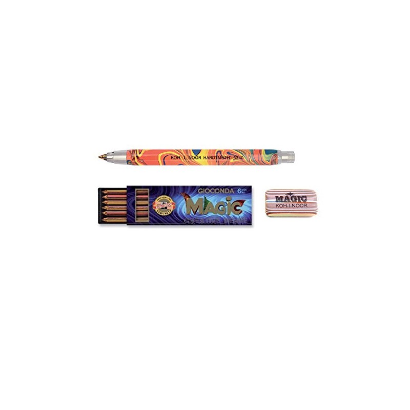 KOH-I-NOOR 5.6mm Diameter Mechanical Clutch Lead Holder Pencil - Magic