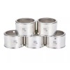 EFIELD 100 PCS 1/2" Stainless Steel PEX Press Sleeve For