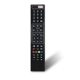 RC-4848F Replacement Remote Control for Polaroid Smart TV P50UP2038A P55FS0756A P50LED16 P43D300FP P50D300FP for Bush TV DLED49278HDCNTDFVPA DLED32287HDCNTDFVP LED24265DVDCNTDFVP