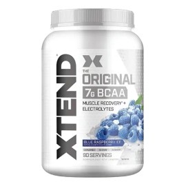 Aminoacidos Scivation Xtend Bcaa 90 Servicios Sabor Mora Azul                                                                                         