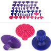Puller Tabs, 52Pcs Auto Auto Body Dents Entfernung Pulling Tabs