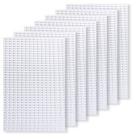 Reflektoren 7 Stück 30*20cm Reflektoren Fahrrad, Wasserdicht Reflektor Aufkleber, Reflektierende Aufklebern für Helme, Sicherheit Warnung Aufkleber zum Autos, Motorräder, Garage, Haustierkleidung