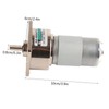 35W Micro DC Metal Gear Motor Speed Adjustable CW/CCW (24V