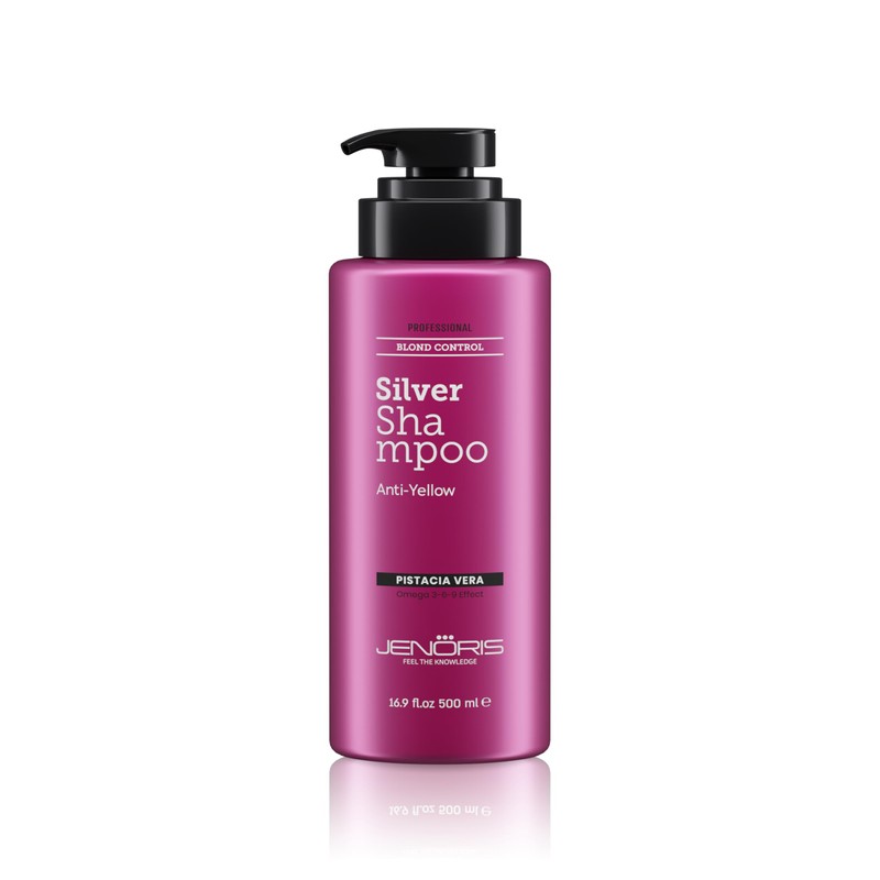 Jenoris Silver Shampoo Anti Yellow 500 ml by JENORIS