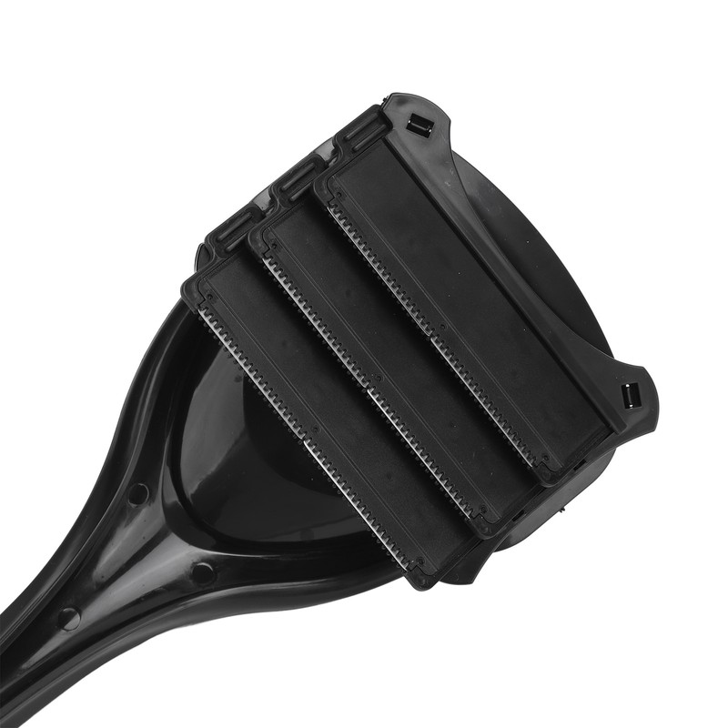 Manual Back Hair Trimmer Foldable Back Trimmer with Three Removable