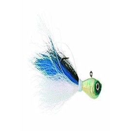Spro SBTJBS-1/2 Prime Bucktail Jig, 1/2-Ounce, Blue Shad
