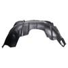 TRQ Front Left Inner Fender Liner Black Drivers Side Compatible