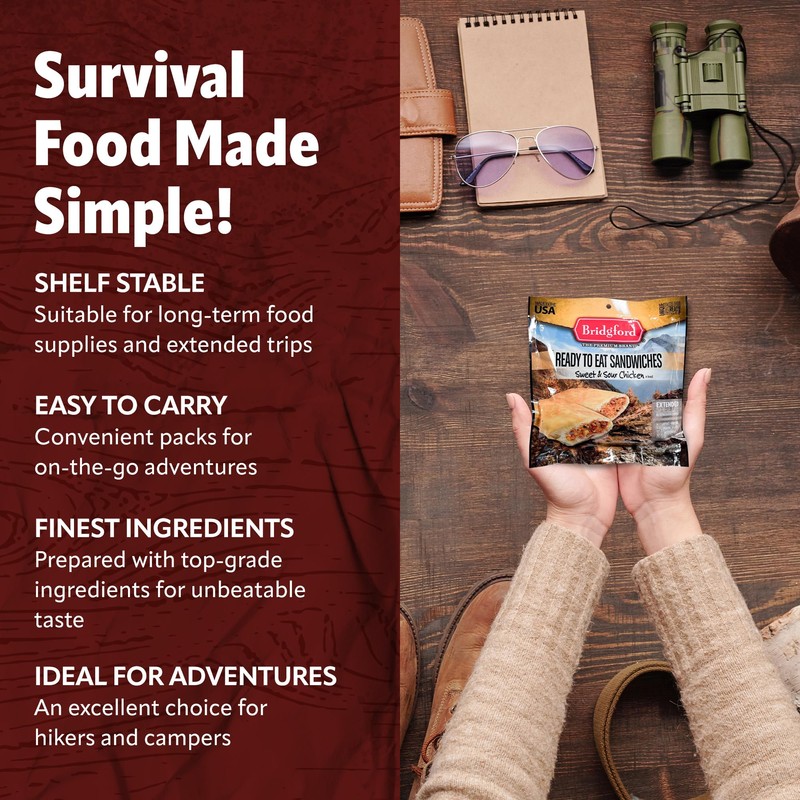 Bridgford Sweet and Sour Chicken - Shelf-Stable Survival Food Storage