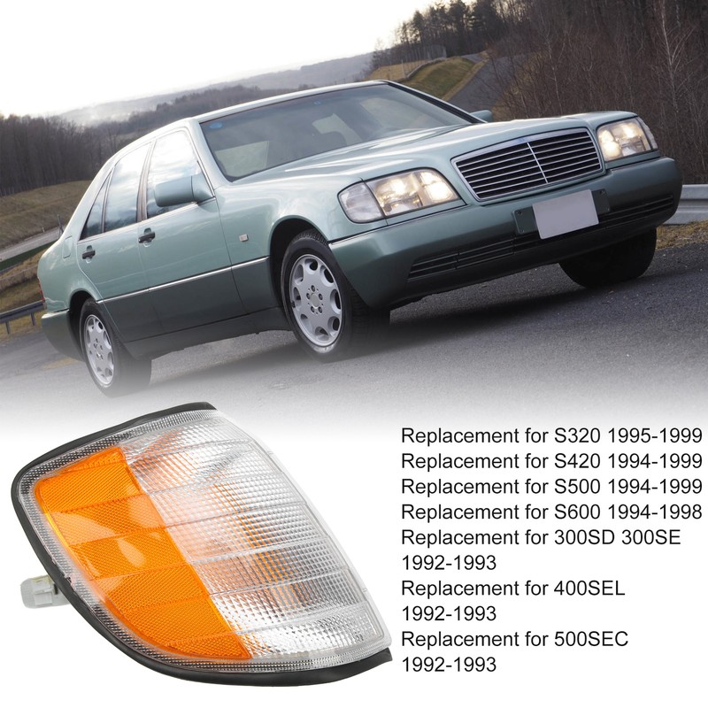Front Turn Signal Corner Light Replacement for S320 S420 S500