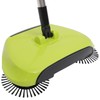 Manual Push Floor Sweeper Broom, Hand Push Sweeper with Enclosed