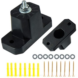 4 Pack Air Conditioner Shock Pad - Rubber Vibration Isolator Mounting Bracket for Outdoor Units Mini Split & HVAC & Central Air Conditioner Accessories