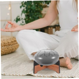 FUNOMOCYA Sturdy Steel Tongue Drum Bracket Holder for Hand Pan Drum Display Rack