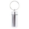 prendre PR-BCS002-SV Waterproof Capsule Case, Pill Case, Medicinal Supplement, Aluminum