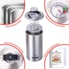 YEIRFEIR 304 Stainless Steel Ham Maker Press With Large Dial