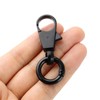 2pcs Levernascan Rotating Key Chain Swivel Snap Hook Wallet Clip