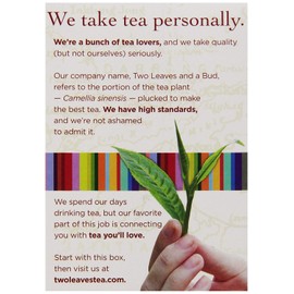 Two Leaves and a Bud Organic Tamayokucha Green Tea Bags, Whole Leaf Green Tea in Sachets, 15 Count (Pack of 6)