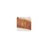 Gold Bangle Bracelets for Women 14K Plated Gold Bracelet Stack