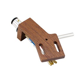 Wood Cartridge Phono Stand With Cable Leads For Turntable Phono Headshell Phono Needle Vinyl Player Cartridge Record Phonograph Holder Turntable Accessories Pickup Head Lead Wire