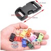 VISSQH 200 x plastic buckles, colour buckles, side buckles, 10