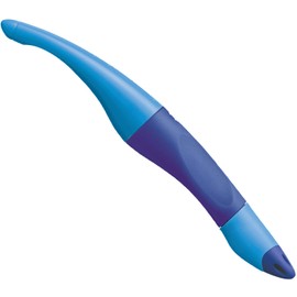 Stabilo EASYoriginal Ergonomic Rollerball Pen for Left-Handers - Dark/Light Blue - Single Pen - Blue Ink (Erasable) - Includes Cartridge
