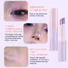 MOOMARTO Crystal Jelly Eyeshadow Stick, Glitter Eyeshadow Glaze Stick Shimmer