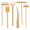 Plastic Mini Zen Garden Rake Tools, Zen Garden Tool Set