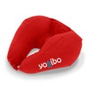 Yogibo Neck Pillow, X Logo, Red