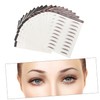 Beavorty 18pcs Waterproof Eyebrow Stickers Temporary Brow for Women Long-lasting