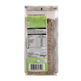 Holland & Barrett Whole Green Lentils