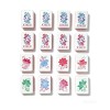 ,Pearlescent Mahjong Tiles,Custom 4-Layer American Mahjong Tiles,Hand-carved,American Mahjong Set with