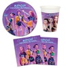 Set Stoviglie K-pop Demon Hunters per 8 Persone, Kit Festa