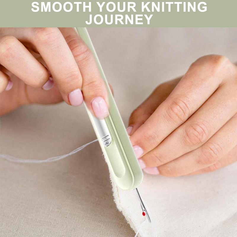 2-in-1 Needle Threader Seam Ripper - Automatic Threading Tool -
