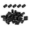DMiotech 100 Pack 5/16" ID Black Screw Thread Protectors Rubber