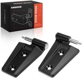 A-Premium Door Hinge Assembly Compatible with Jeep JK Series Wrangler 2007-2017, Wrangler JK 2018, Driver and Passenger Side, 2-PC Set, Replace# 55395384AF