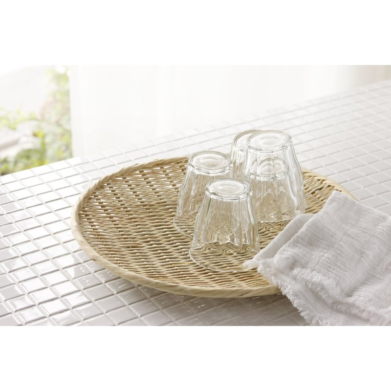 Basketya 7007 Special Round Bon Strainer (Bamboo Strainer Colander) Diameter