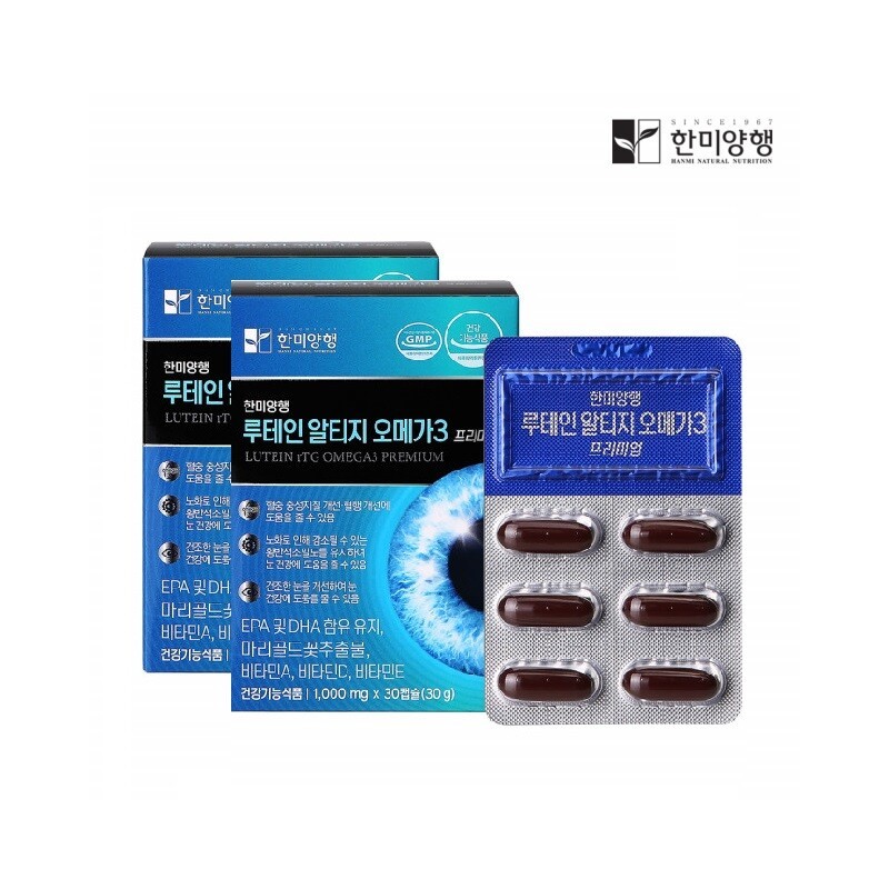 Hanmi Corporation Lutein Altige Omega 3 Newtain 30 capsules (2