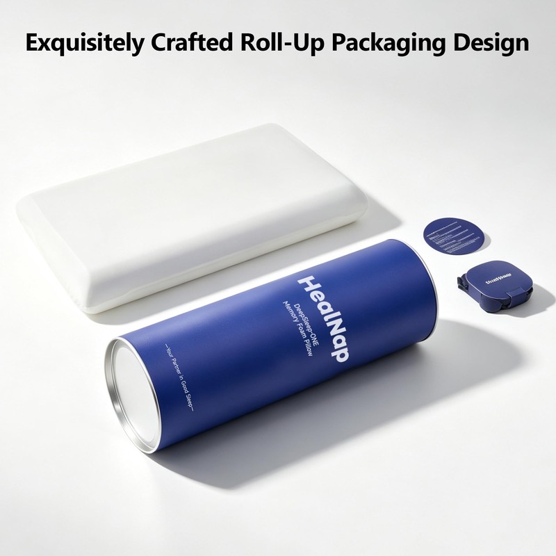 Cervical Pillows for Neck Pain Relief, Memory Foam Pillows 3.94''